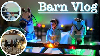 Skylar's Barn Vlog! - Day In The Life - |Schleich Horse Short Film| Phoenix Stables