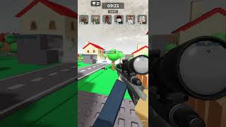 Roblox Gunfight Arena | HECTIC spawn camping with the M40A1! #shorts #gunfightarena #roblox