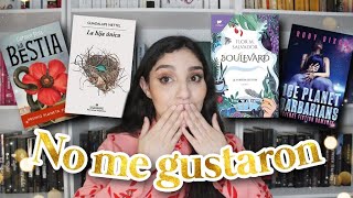 Estos libros me decepcionaron | Andrea Moreno