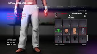 HOW TO MAKE MATT HARDY *updated WM33 attire* on WWE 2K18