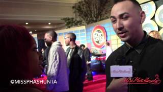 MissPhaShunta Interviews Mike Ho at the 2014 Soul Train Awards red carpet