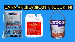 cara mengupas cat lembab ditembok dan aplikasikan hydrostop super cement  part 2#