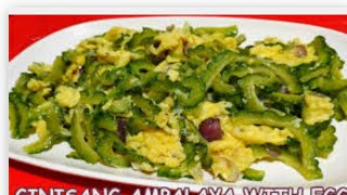 #Mukbang#Sauteed Bittergourd #Ginisang Ampalaya ~MichigAnalyn