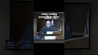 Judge reading Young thug’s lyrics in court #shorts #shortsfeed #youngthugtypebeat #rico