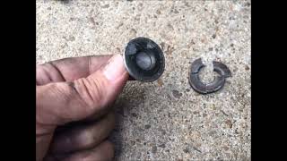 Yamaha V-Star Broken transmission output shaft repair