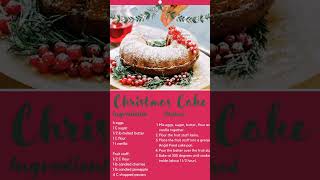 Delicious Christmas cake | Christmas cake recipe #shortclip #shortsvideo #christmas #shorts