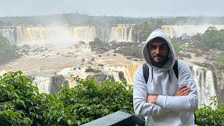 The power and beauty of nature in Iguazu falls Brazil