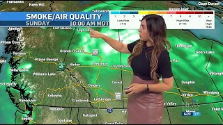 Danielle Savoni - CTV News Calgary - Weather - Friday, August 16, 2024.