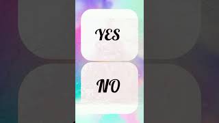 Choose YES or NO 💖🦋🌈 #trending #shorts #tiktok