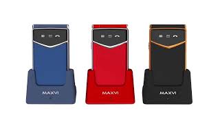 Maxvi E11| раскладушка с дополнительной панелью уведомлений на внешнем корпусе