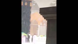 Ka'bah Makkah Al Mukaromah Hujan