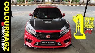 GANTI BUMPER TYPE R ⁉ JADI FC450 | HONDA CIVIC HATCHBACK 2019