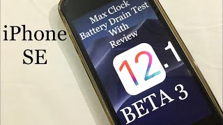 iOS 12.1 Beta 3 iPhone SE