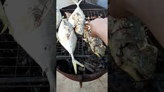 Fresh grilled fish #shorts  #grilledfish