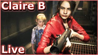 Resident Evil 2 Remake - Claire B First playthrough: Babysitting in a Zombie Apocalypse