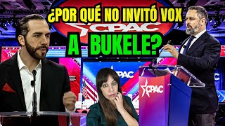 ¿POR QUÉ NO INVITÓ A BUKELE EL PARTIDO VOX? ABASCAL, CONTRA VIENTO Y MAREA