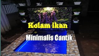 Kolam ikan minimalis