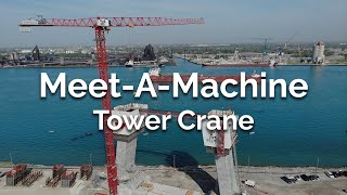 Kids ask a Tower Crane Operator Questions | Meet-A-Machine