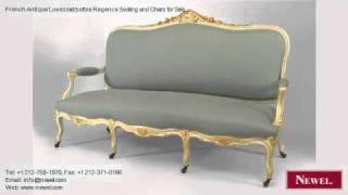 French Antique Loveseat/settee Regence Seating and Chairs