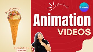 Create Product Animation Videos with Canva | Canva Animations Tutorial