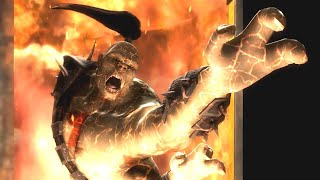 Mortal Kombat 9 Komplete Edition   All Fatalities Stage Fatalities on Goro Including Kratos