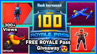 SEASON 13 PUBG MOBILE RP 100 | PUBG MOBILE | ROYALE PASS GIVEAWAY ❤