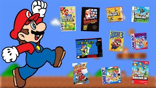 COMPLETING every 2D MARIO game before Super Mario Bros Wonder!