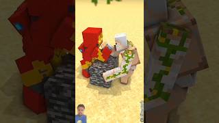 Zombie Becomes Buff Herobrine In Iron Man Challenge ⌚⚡| Transform Watch"