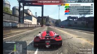 Need For Speed Most Wanted 2012 Online "STRAIGHT TO THE POINT" 0:45.04 [720p60]