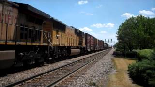 A Great Morning of Railfanning at Elmhurst IL. 6-17-12