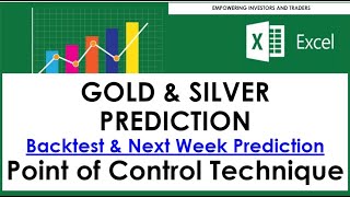 GOLD & SILVER - PREDICTION - BACKTEST & NEXT WEEK VIEW - POINT OF CONTROL TECHNIQUE