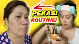 ASPIRIN MASK PEKAS at MELASMA SOLUTION STAY PA DIN AKO SA ROUTINE NA ITO!