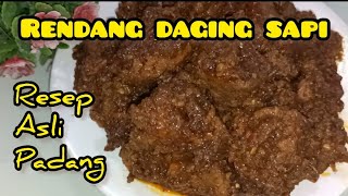 Rendang Daging Sapi khas Padang, dagingnya super empuk#rendang#rendangdagingsapi#rendangpadang