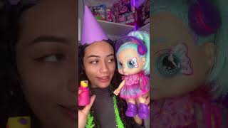 fazendo bolo de aniversario para minha boneca #boneca #videoparacriancas #videoparacriança