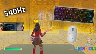 Steelseries Apex Pro ASMR Chill🤩Satisfying Keyboard Fortnite Omnipoint Switch 240 FPS Smooth 4K