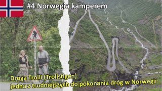 #4 Norwegia kamperem - Trollstigen Road czyli Drabina Trolli