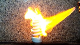 Lamp by Fire Tube - See what will happen