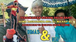 Drum Band MTs. Al-Ma'arif NU Pontianak (Pengantin Pria yaitu Senior Mayor Ank. 2 PDBGA)"Dimas & Nia"