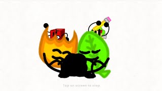 happy Valentine's day 😍 firey x leafy a bfdi ship