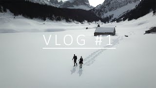 VLOG #1 | W rakietach śnieżnych po szwajcarskich Alpach