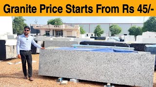 Latest Rajasthan Granite Starts From Rs 45/- | Shree Vardhman Sagar Marbles Kishangarh