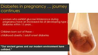 Diabetes in pregnancy – don’t let your guard off once you have a normal delivery - Dr Hema Divakar