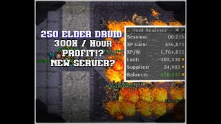 [Tibia] Gdzie robić profit 250 Elder Druid [300k/h] Secret Library Biting Books [Zuczkinns]