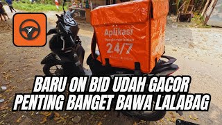 #vlog - PENTING NYA BAWA LALABAG SAAT DAPAT ORDERAN LALAMOVE | LALAMOVE GACOR