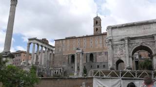 Exploring Palatine Hill, Rome, Lazio, Italy