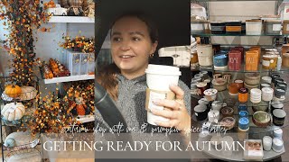 GETTING READY FOR AUTUMN | autumn shop with me & pumpkin spiced lattes