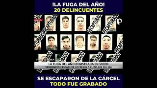 18 prisioneros se escapan de una carcel