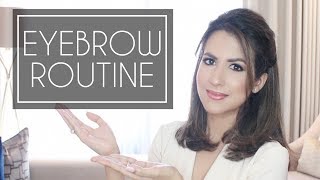 FULL EYEBROW ROUTINE & GROOMING | JASMINA PURI