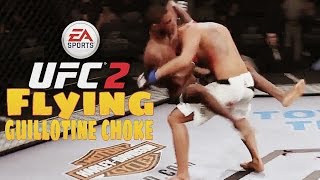 Aljamain Sterling -Vs- Iuri Alcântara (Flying Guillotine Choke From Hell) ☆EA SPORTS™ UFC® 2☆