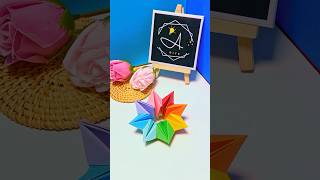 Infinite Rainbow Flip Craft #origami #papercraft #art #viralvideo #handmade